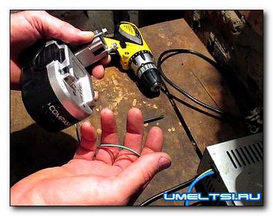 Как переделать шуруповерт для работы от сети