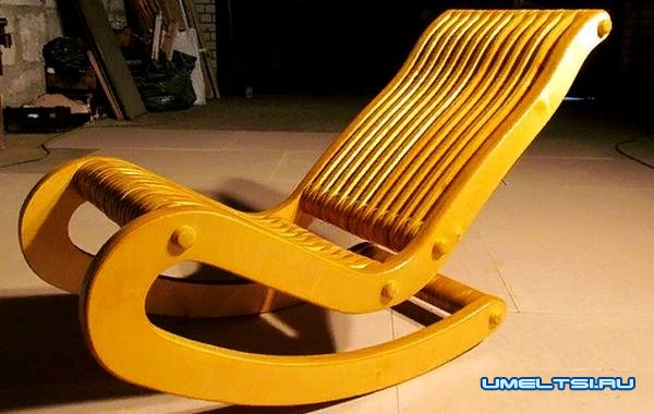 Наиболее распространенные модели кресла-качалки: фанера Наиболее распространенные модели кресла-качалки: фанера