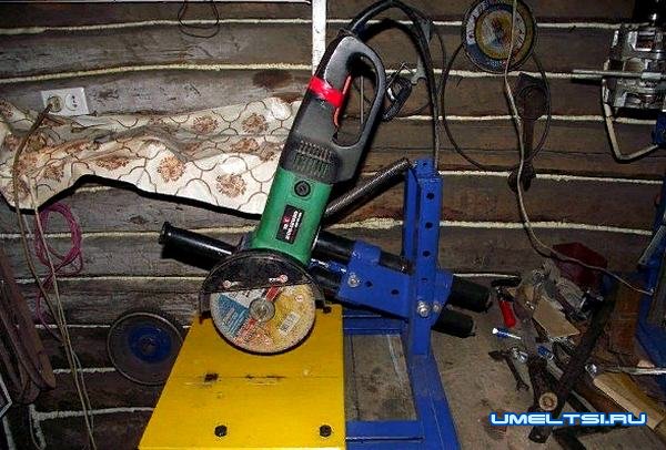 Что можно сделать с болгарки-стойка