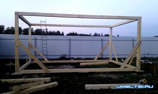 дачный домик своими руками-поэтапно