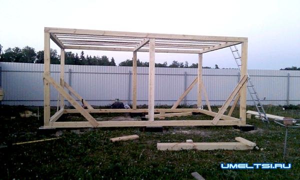 дачный домик своими руками-поэтапно