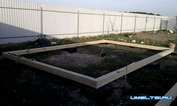 дачный домик своими руками-поэтапно