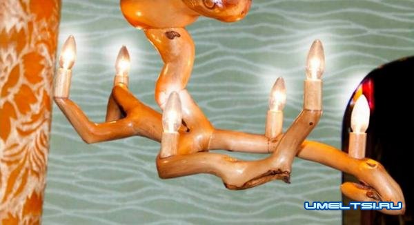 Изготовление люстры из дерева Изготовление люстры из дерева