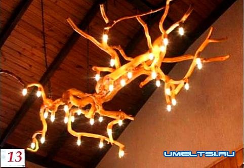 Изготовление люстры из дерева Изготовление люстры из дерева