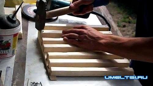 Подставка для ног своими руками-поэтапно