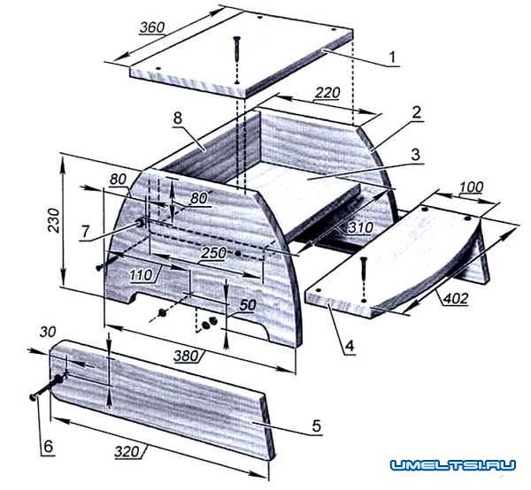 Табурет своими руками -идеи Табурет своими руками -идеи