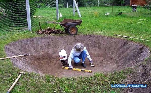 Водоем из полиэтилена своими руками Водоем из полиэтилена своими руками