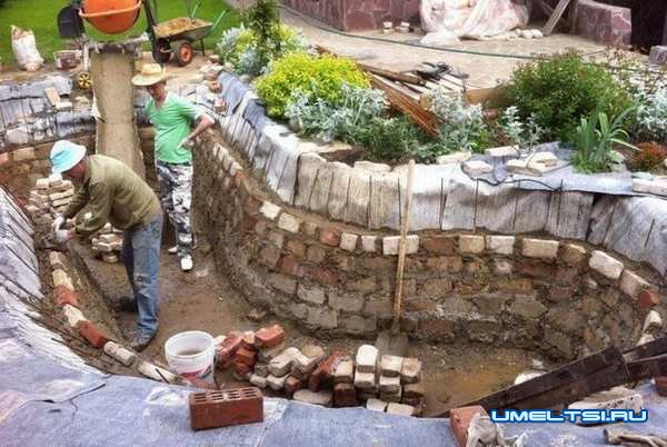 Создание пруда на даче своими руками Создание пруда на даче своими руками