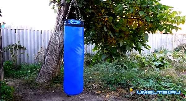Боксерская груша своими руками