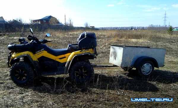 Прицеп для квадроцикла фото 10