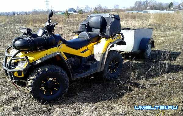 Прицеп для квадроцикла фото 11