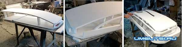 Бокс на крышу авто из пластика