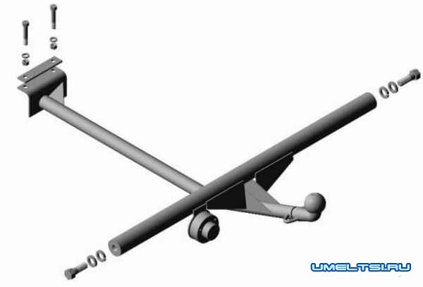 Фаркоп на автомобиль «Нива» 21214