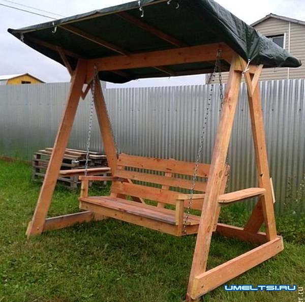 Качели для дачи