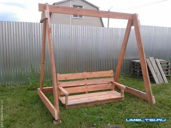 Качели для дачи