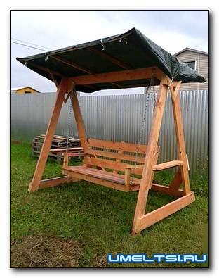 Качели для дачи