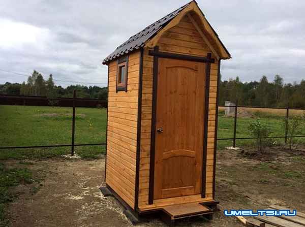 Пошаговое описание строительства туалета
