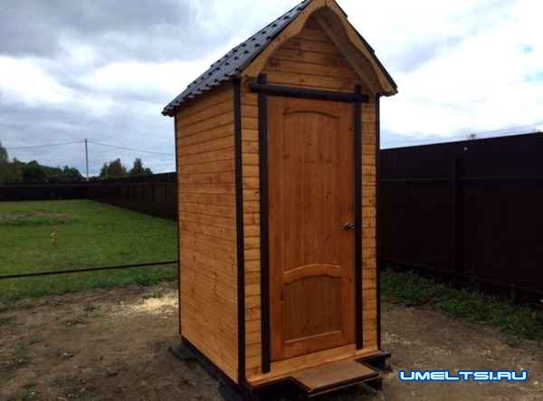 Пошаговое описание строительства туалета