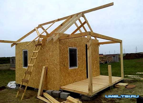 недорогой каркасный домик на дачном участке-фото недорогой каркасный домик на дачном участке-фото