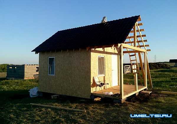 недорогой каркасный домик на дачном участке-фото недорогой каркасный домик на дачном участке-фото