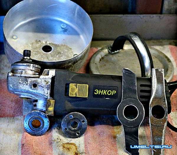 Зернодробилка из болгарки своими руками