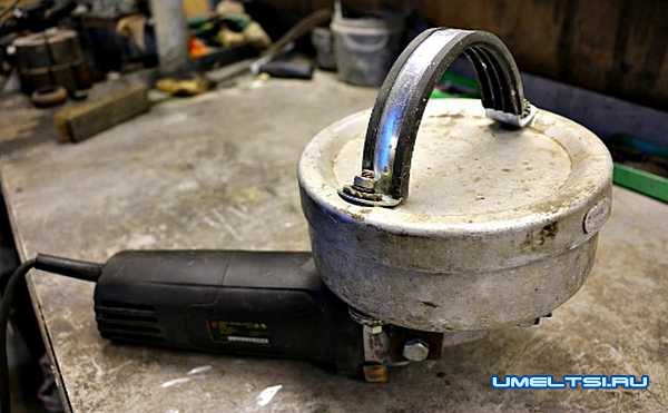 Зернодробилка из болгарки своими руками