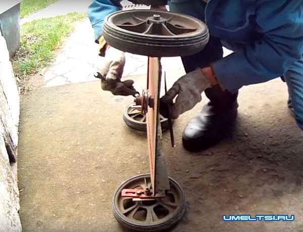 Газонокосилка своими руками фото