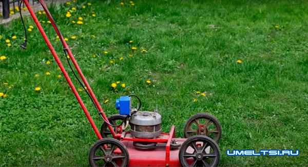 Газонокосилка своими руками фото