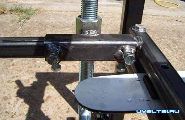 Самодельная пилорама из бензопилы-поэтапно