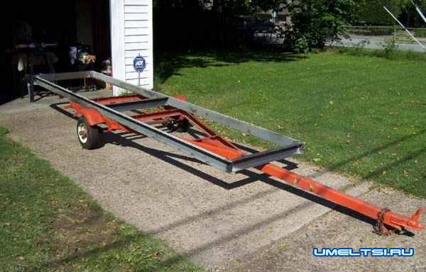 Самодельная пилорама из бензопилы-поэтапно