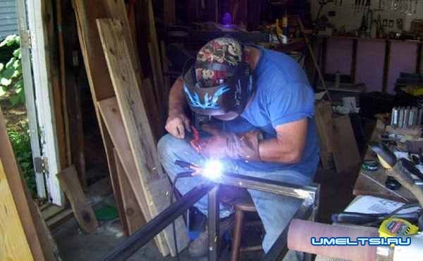 Самодельная пилорама из бензопилы-поэтапно