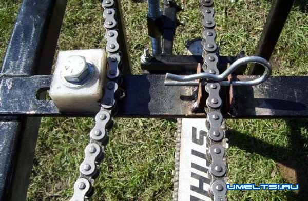 Самодельная пилорама из бензопилы-поэтапно