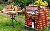 мангал из кирпича