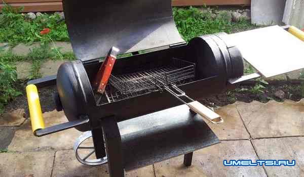 Мангал из газового баллона