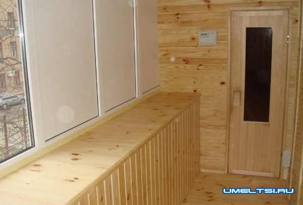 Сауна на балконе Сауна на балконе