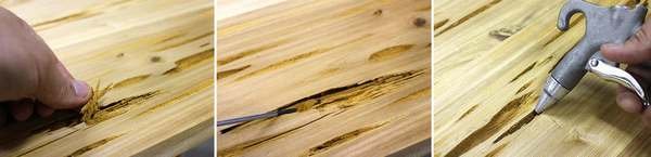 светящийся стол из дерева своими руками