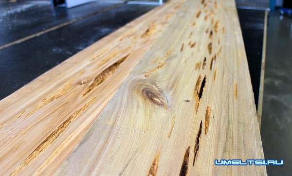 светящийся стол из дерева своими руками