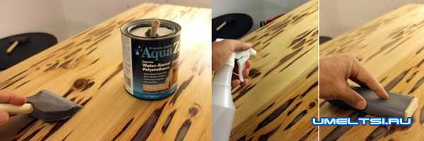 светящийся стол из дерева своими руками