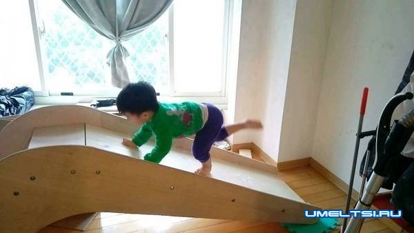 горка для детей своими руками-фото