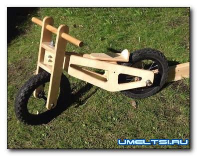 Беговел своими руками