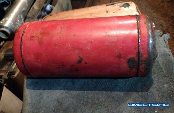 Нагнетатель масла из огнетушителя Нагнетатель масла из огнетушителя