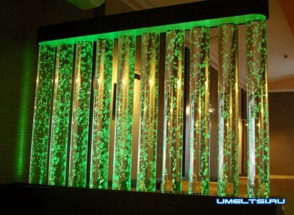 Примеры пузырьковой панели: фото