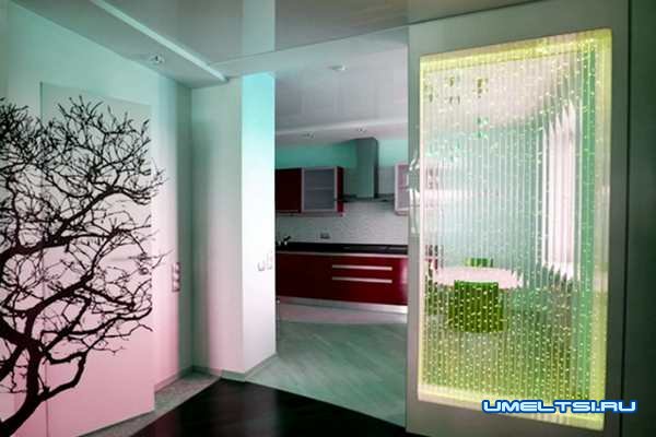 Примеры пузырьковой панели: фото