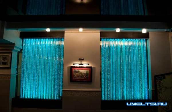 Примеры пузырьковой панели: фото