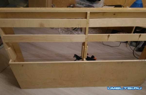 Подъемная кровать – этапы сборки