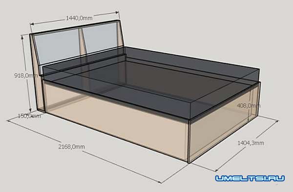 Подъемная кровать – этапы сборки