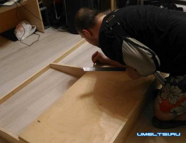 Подъемная кровать – этапы сборки