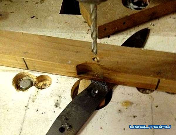 Охотничий нож своими руками-ход работ