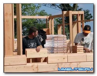 Деревянный кирпич своими руками Деревянный кирпич своими руками