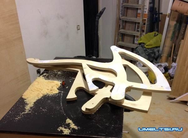 ход работ по изготовлению кресла ход работ по изготовлению кресла